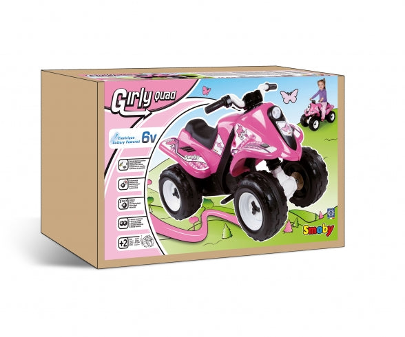 SMOBY QUAD RALLYE PINK
