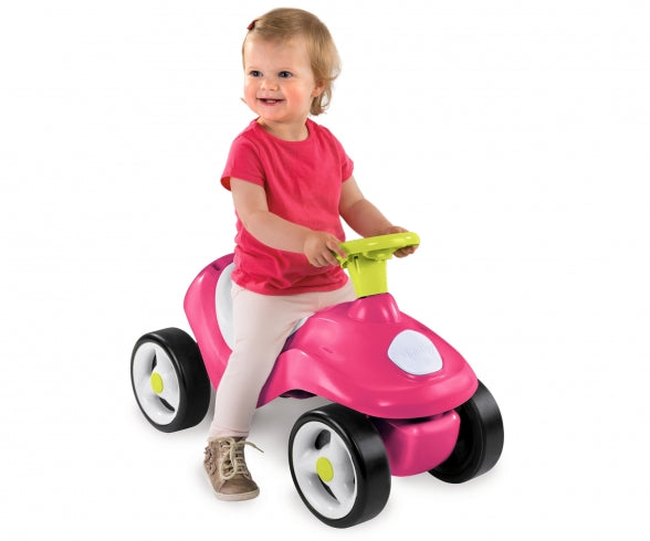 SMOBY Bubble Go Ride-On Pink