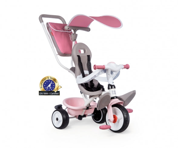 SMOBY BABY BALADE PLUS TRICYCLE PINK
