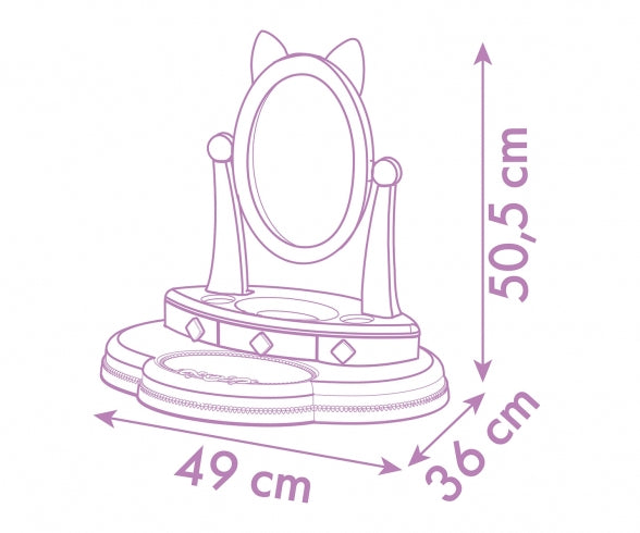 SMOBY Smoby Gabby's Dollhouse Tabletop Dressing Table