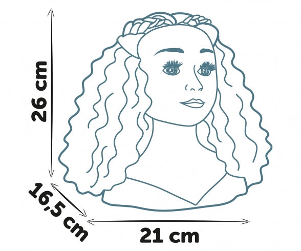 SMOBY My Beauty Afro Styling Head