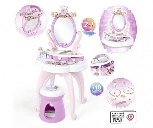 SMOBY Smoby Disney Princess 2 in 1 dressing table