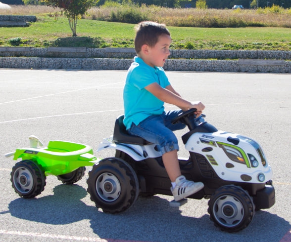 SMOBY Farmer Xl Cow Tractor + Trailer