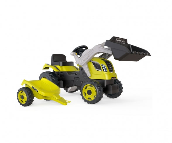 SMOBY Farmer Max Tractor + Trailer