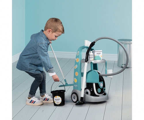 SMOBY Cleaning trolley + vacuum cleaner