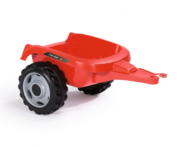SMOBY Farmer Xl Red Tractor + Trailer