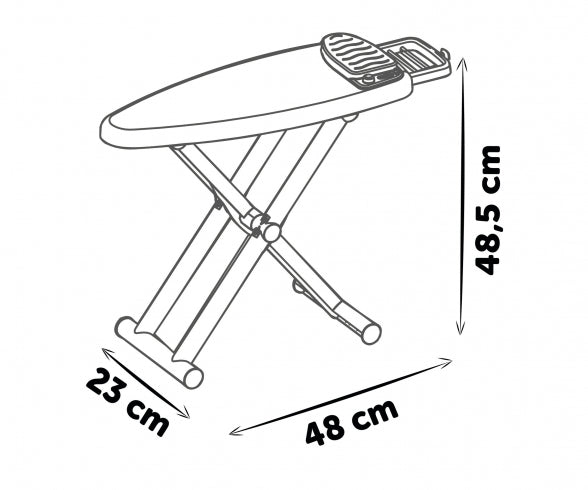 SMOBY Smoby Ironing board + stream iron