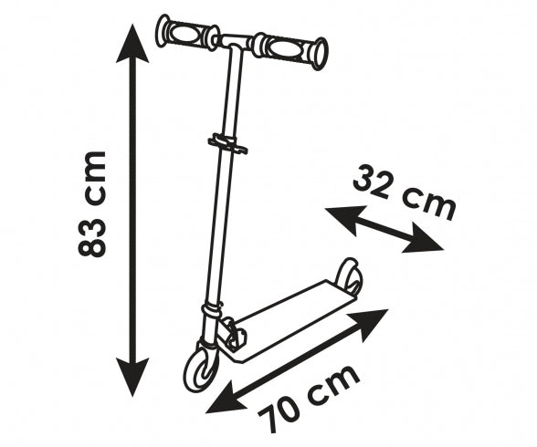 SMOBY Smoby Paw Patrol 2W Foldable Scooter