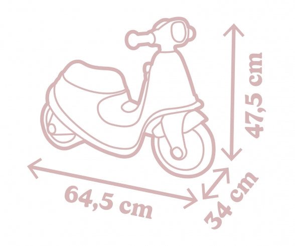 SMOBY Smoby Scooter Pink