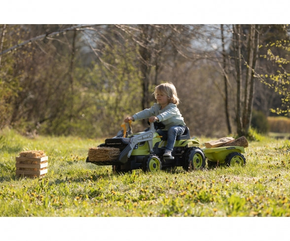 SMOBY Farmer Max Tractor + Trailer
