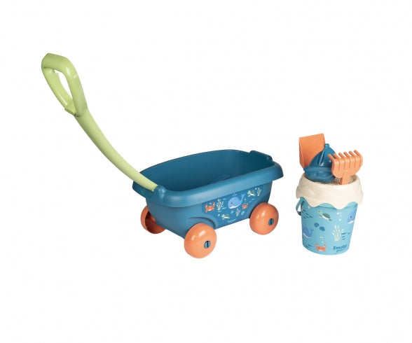 SMOBY Smoby Green Garnished Beach Cart