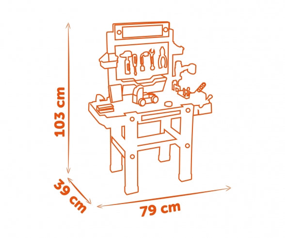 SMOBY Smoby Black+Decker Bricolo Ultimate Workbench