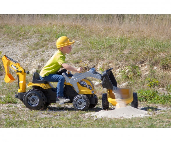 SMOBY Builder Max Tractor + Trailer