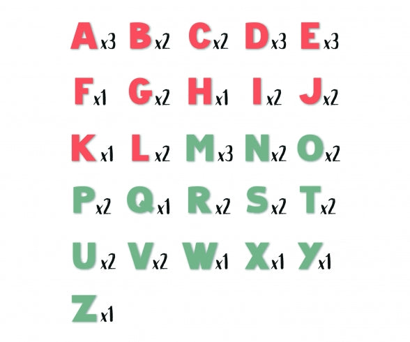 SMOBY 48 Magnetic Letters